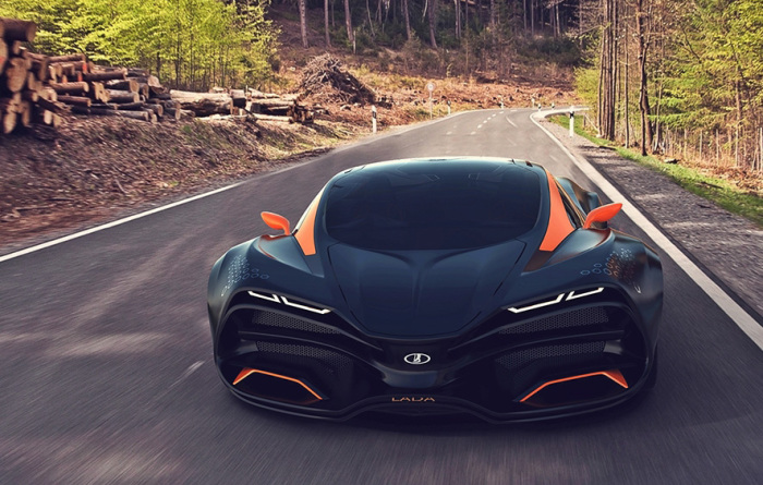 Суперкар Lada Raven - новое слово в отечественном автомобилестроении.